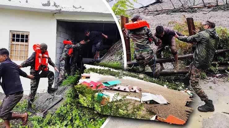 उत्तरकाशी: धराली गांव पहुंचने के लिए सेना बना रही रास्ता, फंसे हुए 200 लोगों को निकालने का किया जा रहा प्रयास